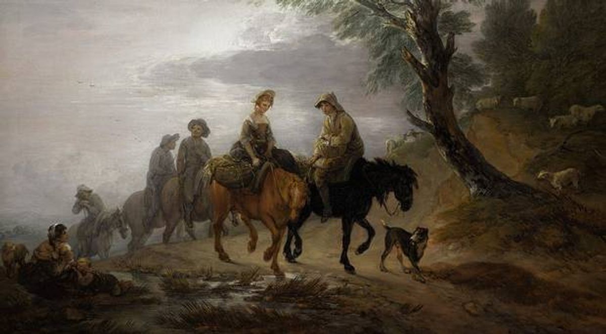 Going to Market, Early Morning (1773), Thomas Gainsborough courtesy DCMS