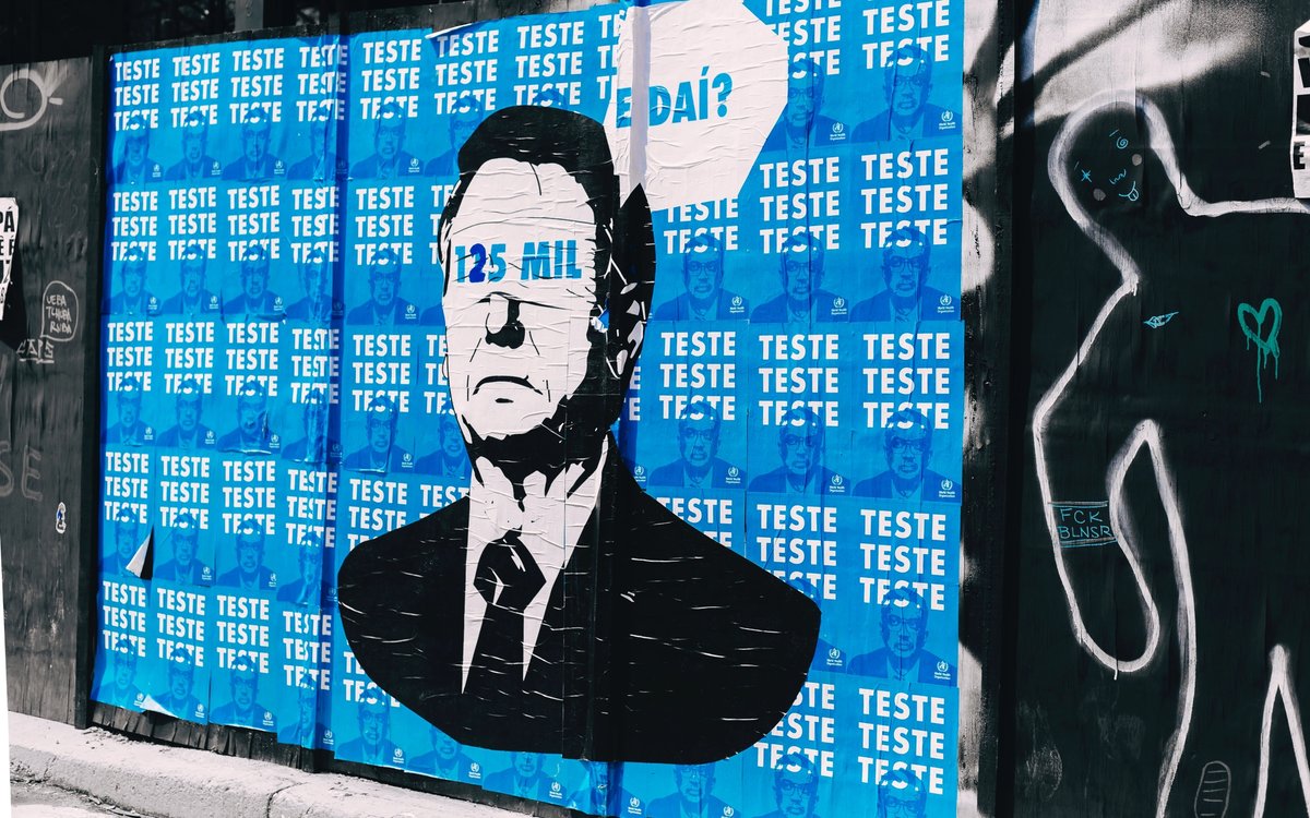 When asked about the number of deaths from coronavirus in Brazil last year, President Bolsonaro responded "So what? What do you want me to do?" Photo: Jade Scarlato