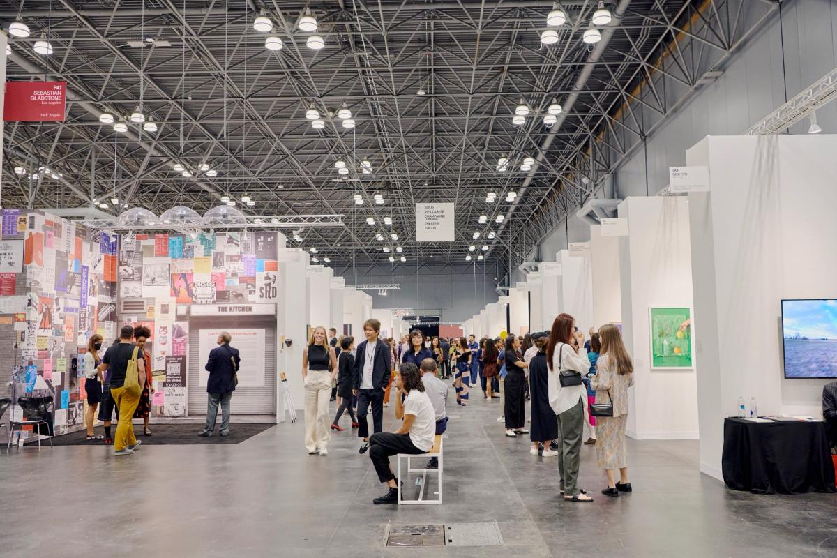 The 2022 edition of The Armory Show at the Javits Center Vincent Tullo