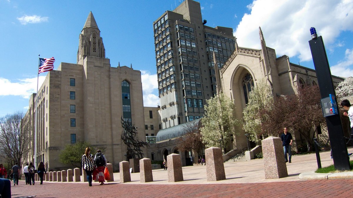 Boston University largely closed down its campus and moved classes online in March due to coronavirus. Henry Zbyszynski/ Flickr