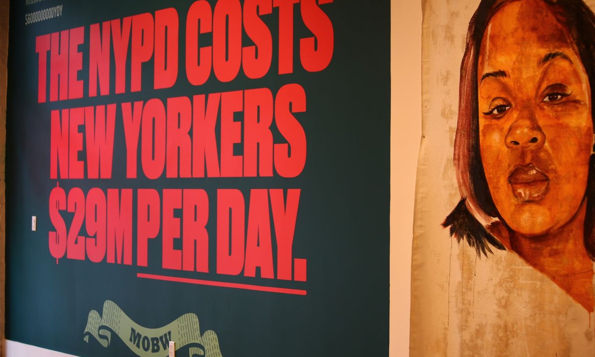 A pop-up museum in New York pushes again towards ‘extreme policing’ A pop-up museum in New York pushes again towards ‘extreme policing’