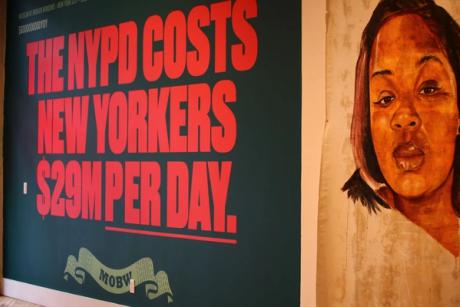  A pop-up museum in New York pushes back against 'excessive policing' 