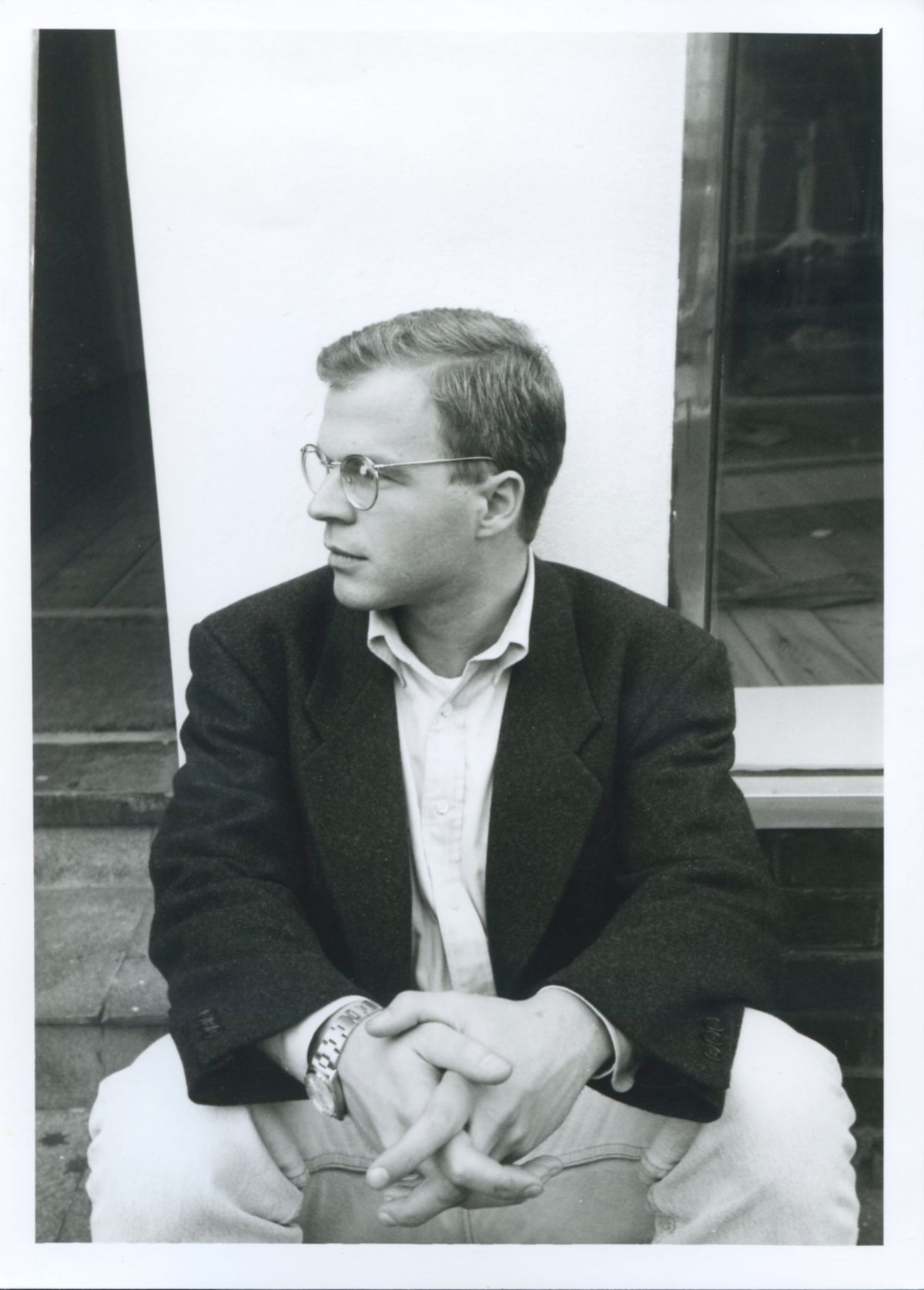 Karsten Schubert in October 1990 Photo: Helen Taylor