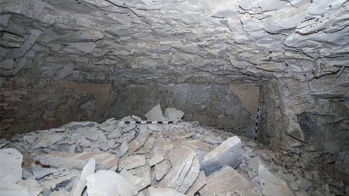 The tomb was discovered near the Valley of the Kings in West Luxor by a joint British-Egyptian delegation
Courtesy of The Egyptian Ministry of Tourism and Antiquities