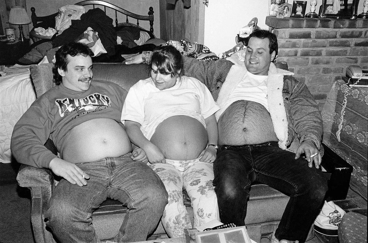Mary, Nine Months Pregnant (1996) from Melonie Bennett’s book Holy Cow! © the artist