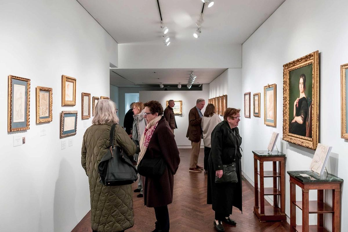 The Master Drawings New York art fair runs from 30 January to 7 February across more than two dozen galleries on the Upper East Side of Manhattan
Courtesy MDNY; © Charles Roussel