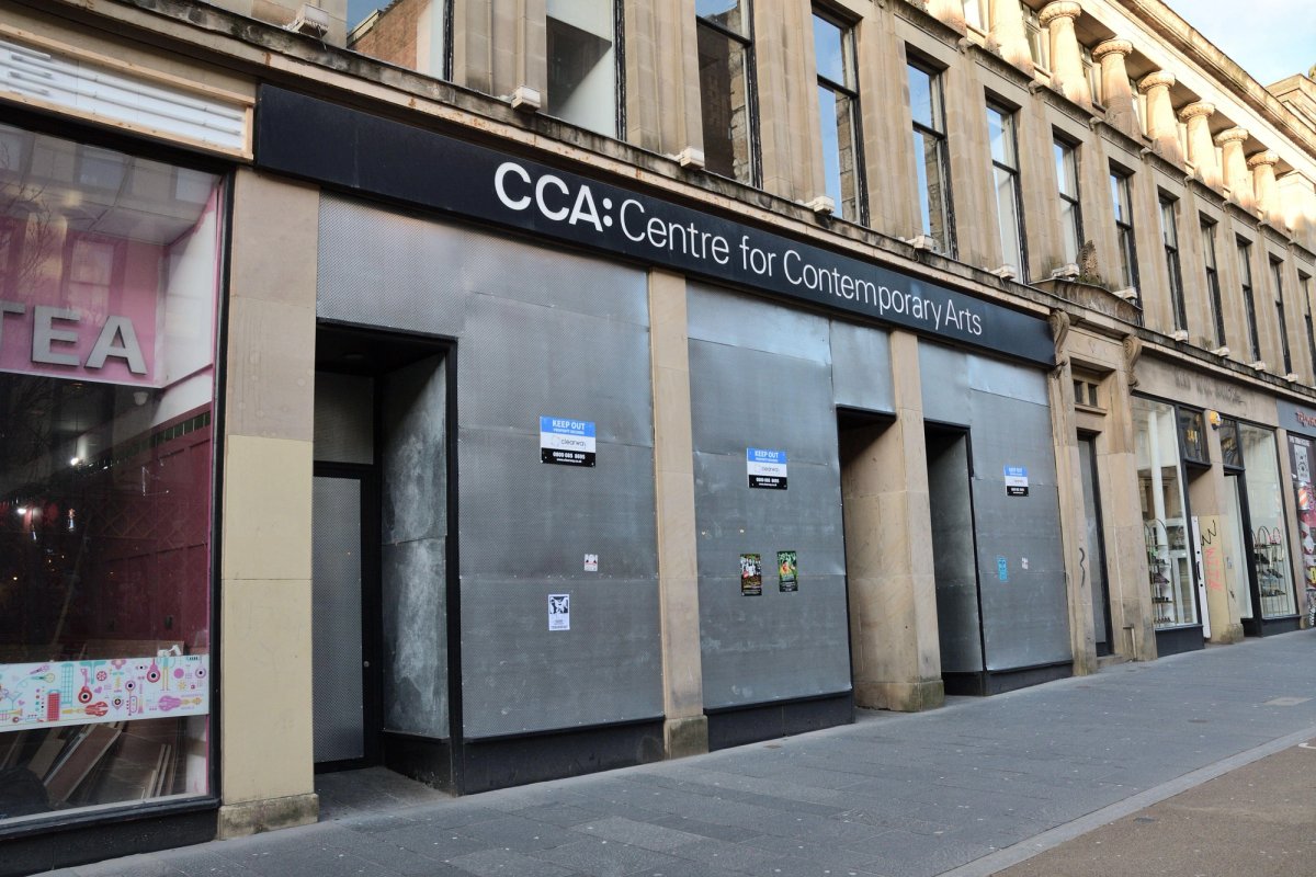 The Centre for Contemporary Arts, located at 350 Sauchiehall Street in the centre of Glasgow, has been closed since January this year due to financial difficulties. Liquidators are selling its contents Andrew McKenna/Alamy Stock Photo