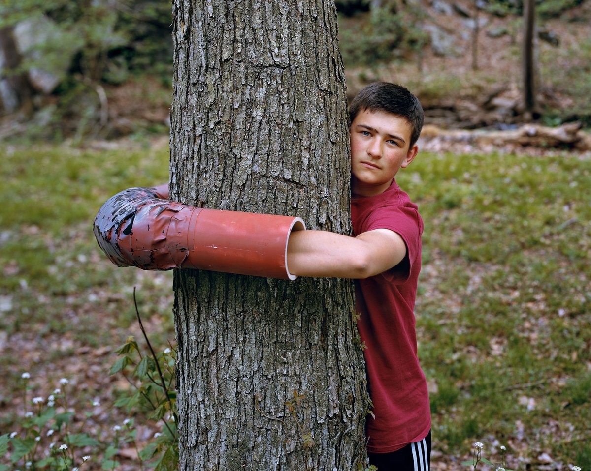 Mitch Epstein's Ashton Clatterbuck, Lancaster, Pennsylvania (2018) Courtesy of Steidl