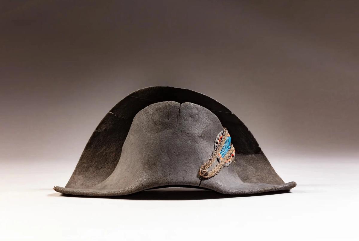 Napoleon’s Bicorne Hat, est €500,000-800,000

Courtesy Sotheby's