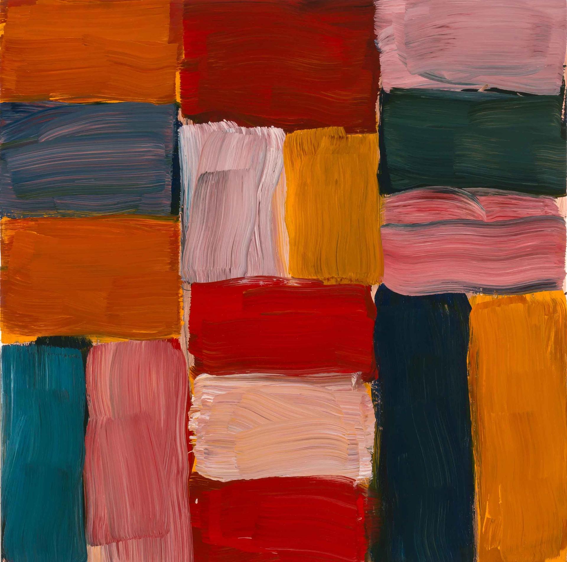 Sean Scully's oil on copper work Wall 30.6.16 (2016) will appear in the St Moritz show © Sean Scully Studio