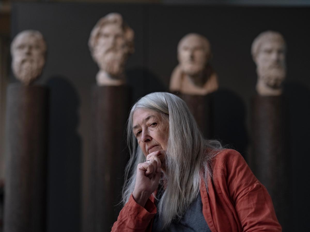 Mary Beard by Cristina de Middel, commissioned by the National Portrait Gallery in collaboration with Magnum Photos and the the CHANEL Culture Fund © Cristina de Middel/Magnum Photos, courtesy NPG