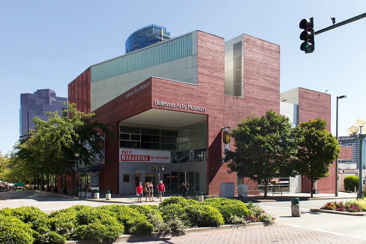 Bellevue Arts Museum, which opened in its Steven Holl-designed building in 2001, was forced to close for two years in 2003 due to lack of funding Evan Chakroff