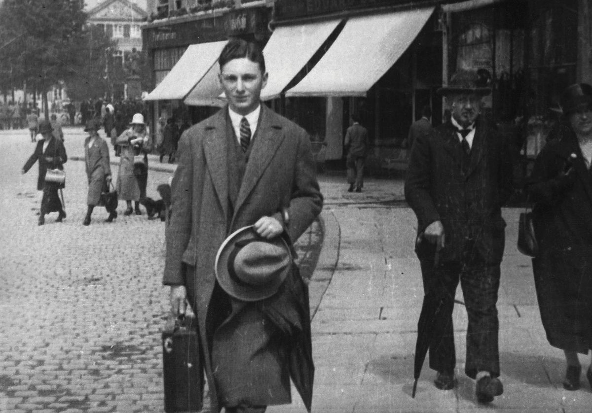 Within a few years of taking over his father’s gallery in Dusseldorf, Max Stern, pictured here as a young man, would be forced to flee Nazi Germany. Courtesy of Max Stern Art Restitution Project