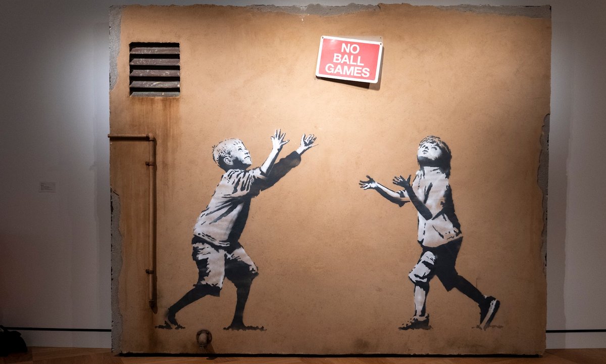 Image accompanying source report: Banksy, Rivera and Baca Share a Gallery at the Lucas Museum