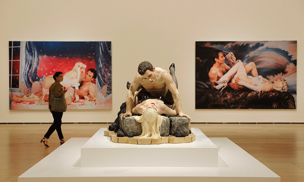 1200px x 720px - Jeff Koons accused of appropriating sculpture for 1989 series featuring his  ex-wife