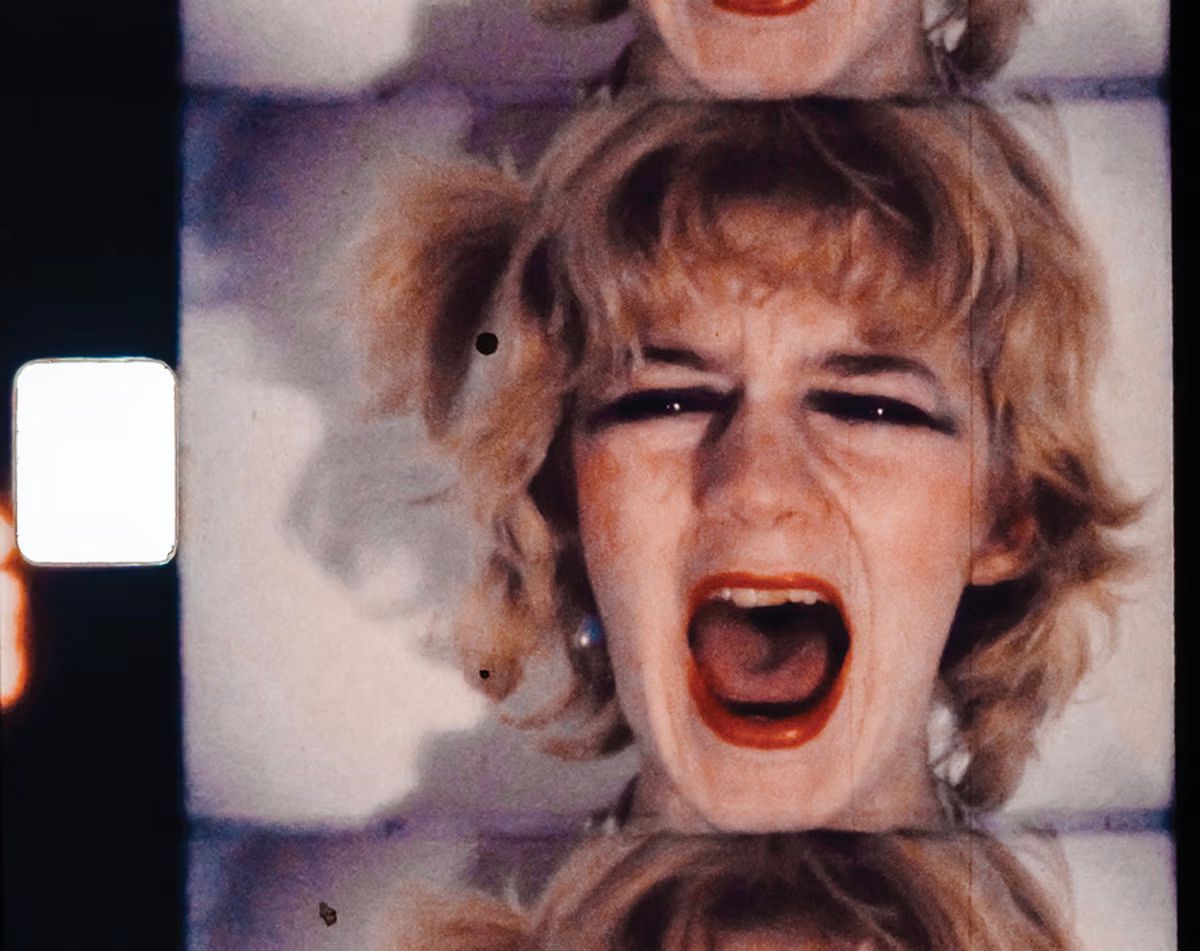 Primal scream: a still from Gina Birch’s Three Minute Scream (1979), soo on show at The Whitworth, Manchester, as part of Women in Revolt!
Courtesy of the artist
