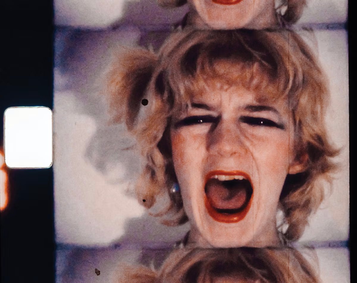Primal scream: a still from Gina Birch’s Three Minute Scream (1979), soo on show at The Whitworth, Manchester, as part of Women in Revolt!
Courtesy of the artist