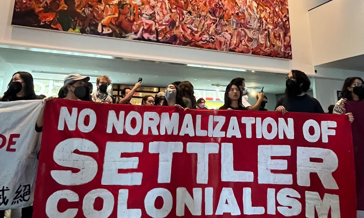 Hundreds of pro-Palestine protesters rally at Brooklyn Museum Hundreds of pro-Palestine protesters rally at Brooklyn Museum