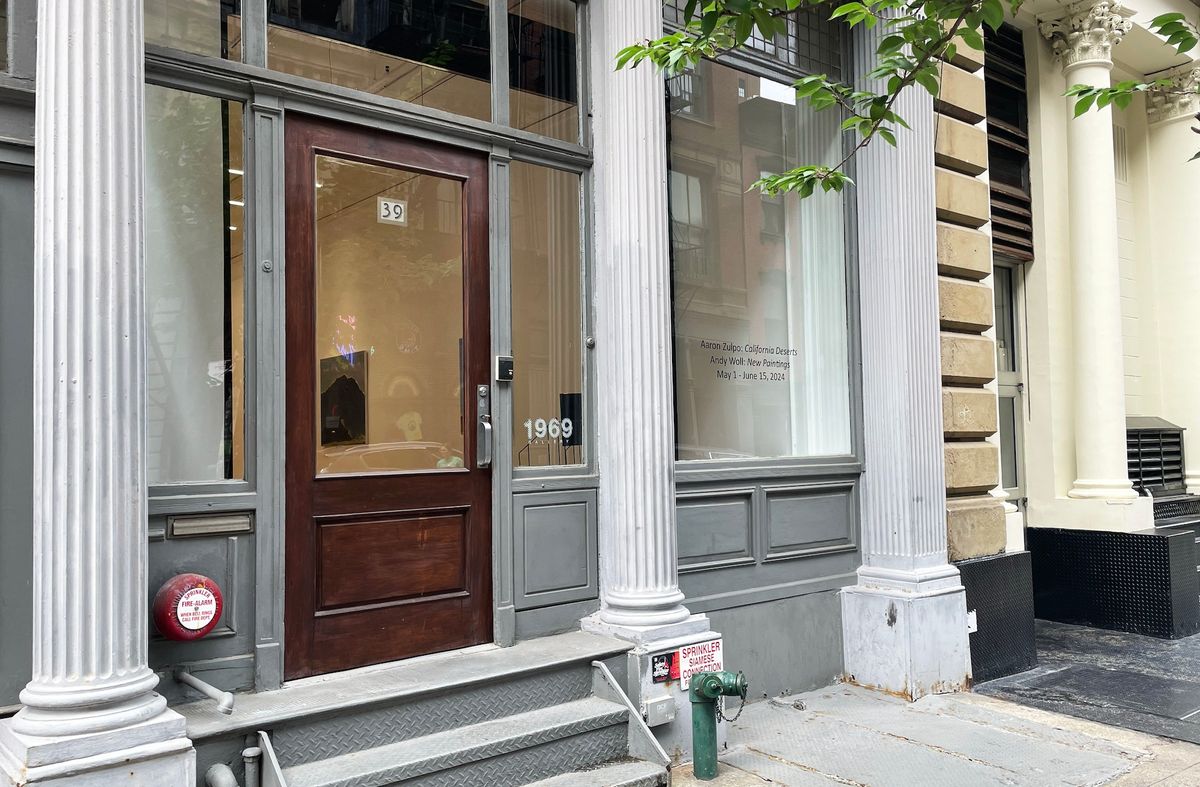 The exterior of 1969 Gallery in Tribeca Courtesy 1969 Gallery
