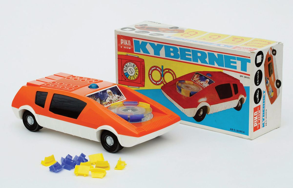 Cybernet toy car (1974) by VEB Piko Sonneberg © Die Neue Sammlung—The Design Museum/A. Laurenzo; Courtesy of the J. Paul Getty Trust