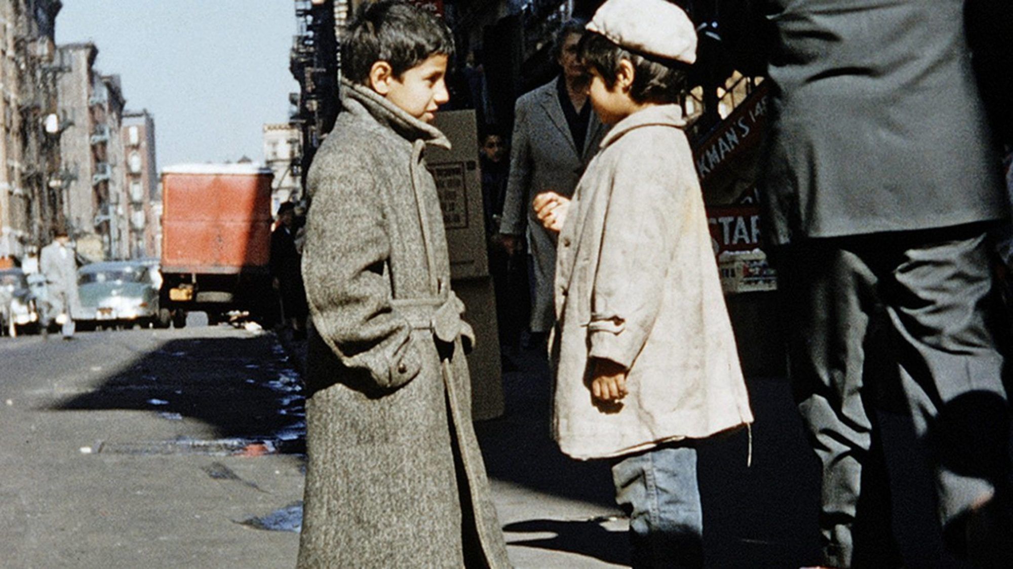 Still from Orchard Street, 1955/2015, directed by Ken Jacobs Courtesy the film-maker