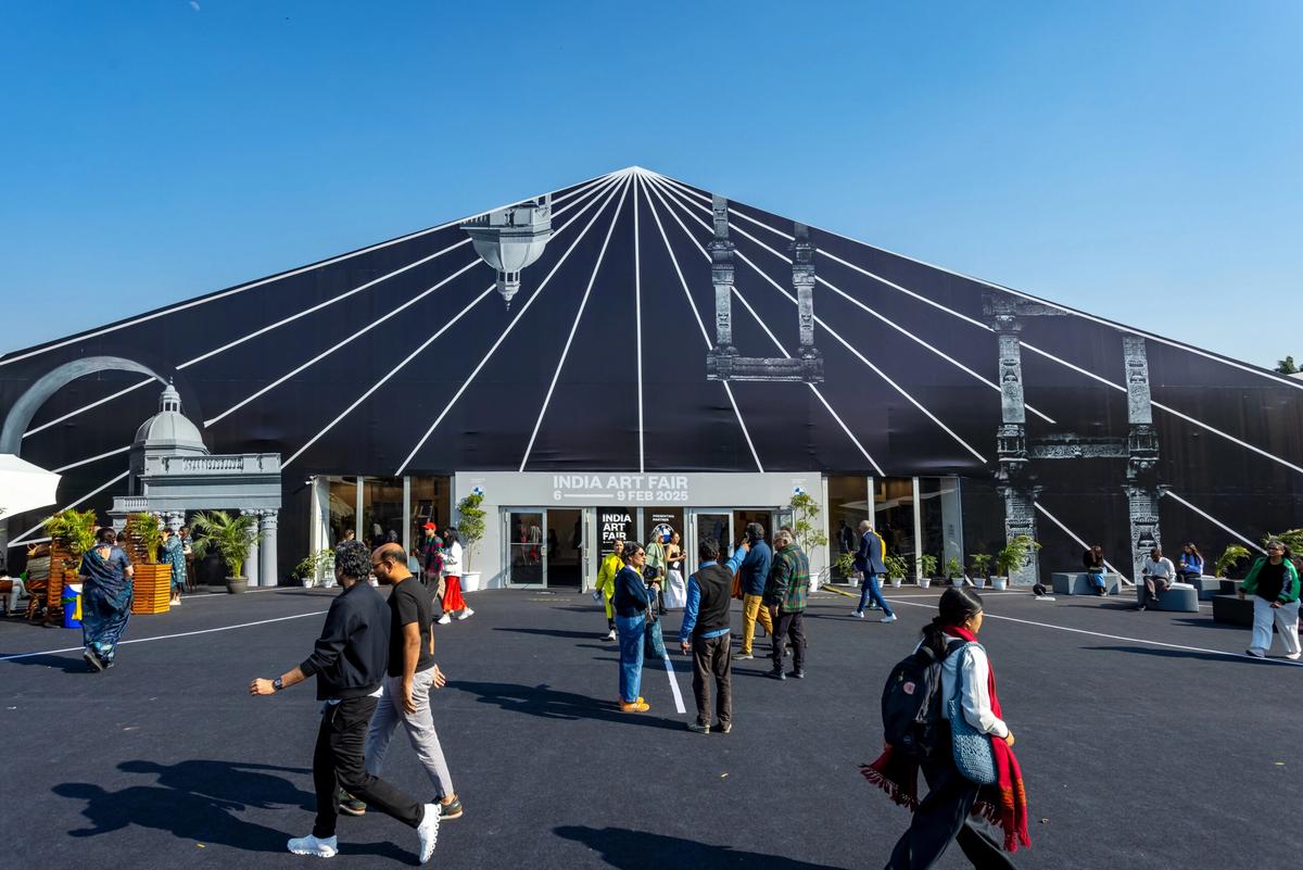 The 16th edition of India Art Fair in New Delhi
Courtesy of India Art Fair