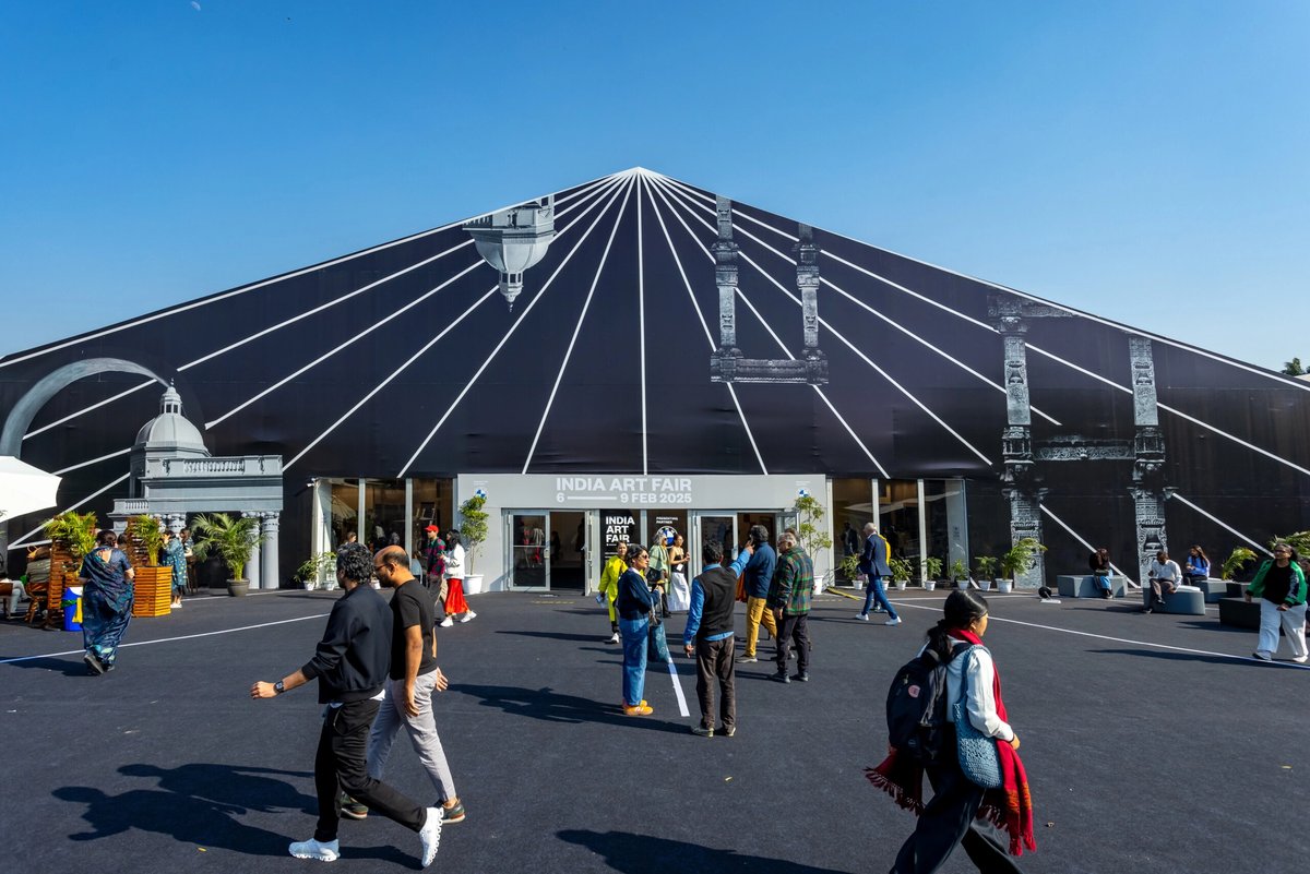 The 16th edition of India Art Fair in New Delhi
Courtesy of India Art Fair