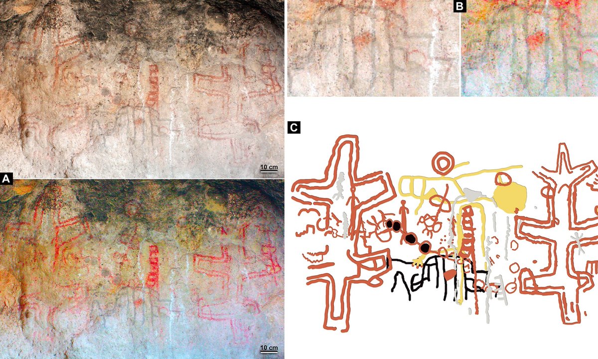 Cave work in Patagonia found to be oldest rock artwork in South America Cave work in Patagonia found to be oldest rock artwork in South America