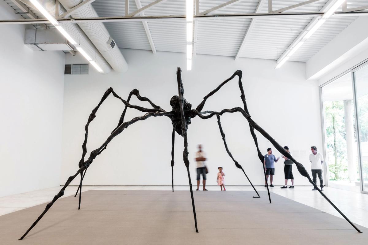 Spider, by Louise Bourgeois at Inhotim Courtesy of the Itaú Cultural Collection. Photo: Daniela Paoliello