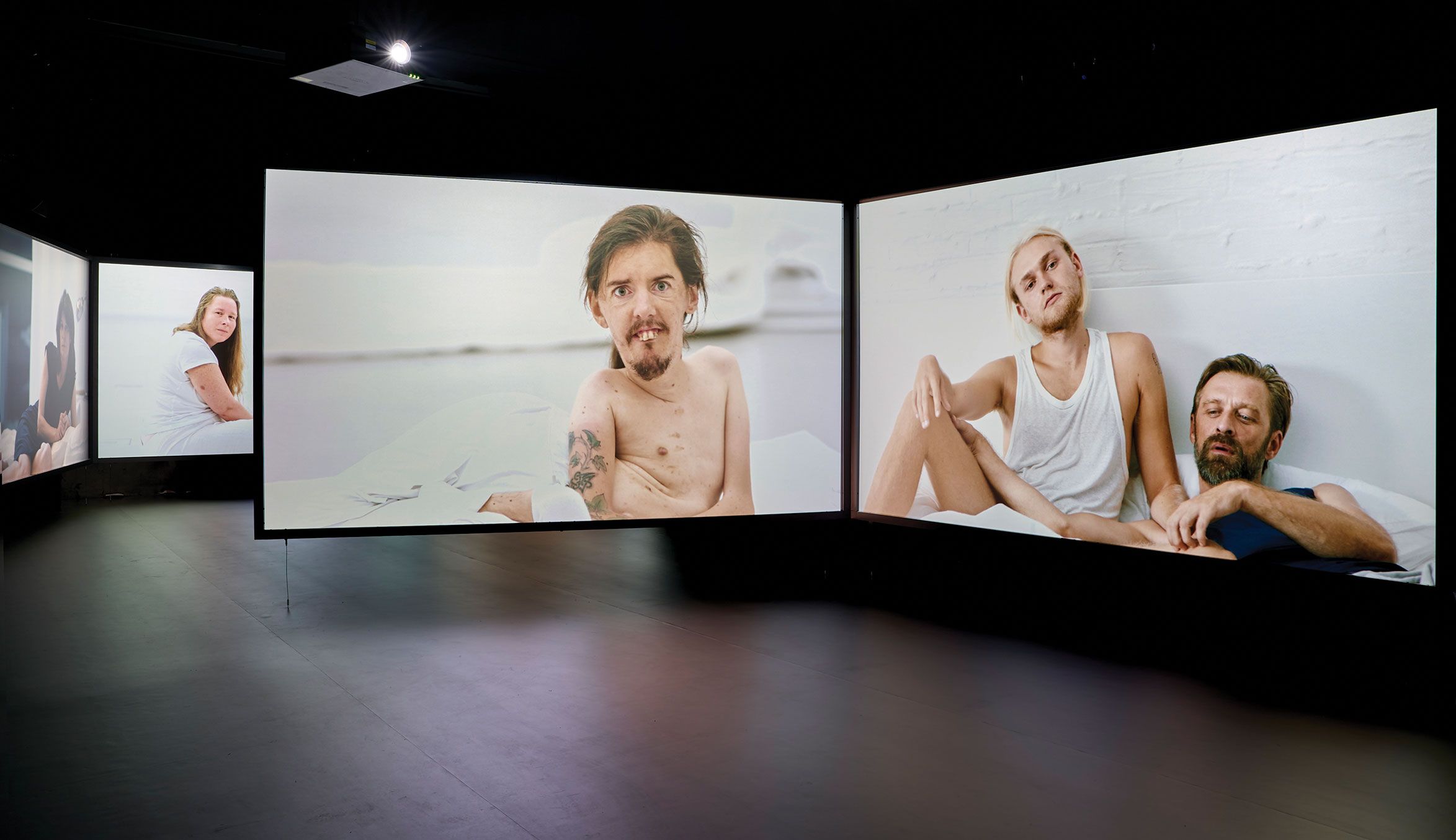 Provocative film-making: Adina Pintilie’s You Are Another Me—A Cathedral of the Body (2022) in the Romanian Pavilion at this year’s Venice Biennale Courtesy of the artist