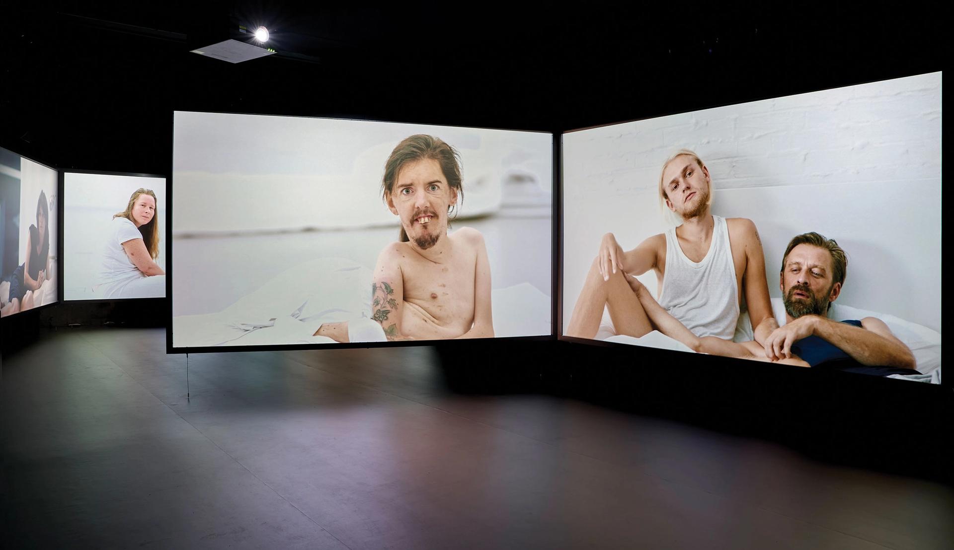 Provocative film-making: Adina Pintilie’s You Are Another Me—A Cathedral of the Body (2022) in the Romanian Pavilion at this year’s Venice Biennale Courtesy of the artist