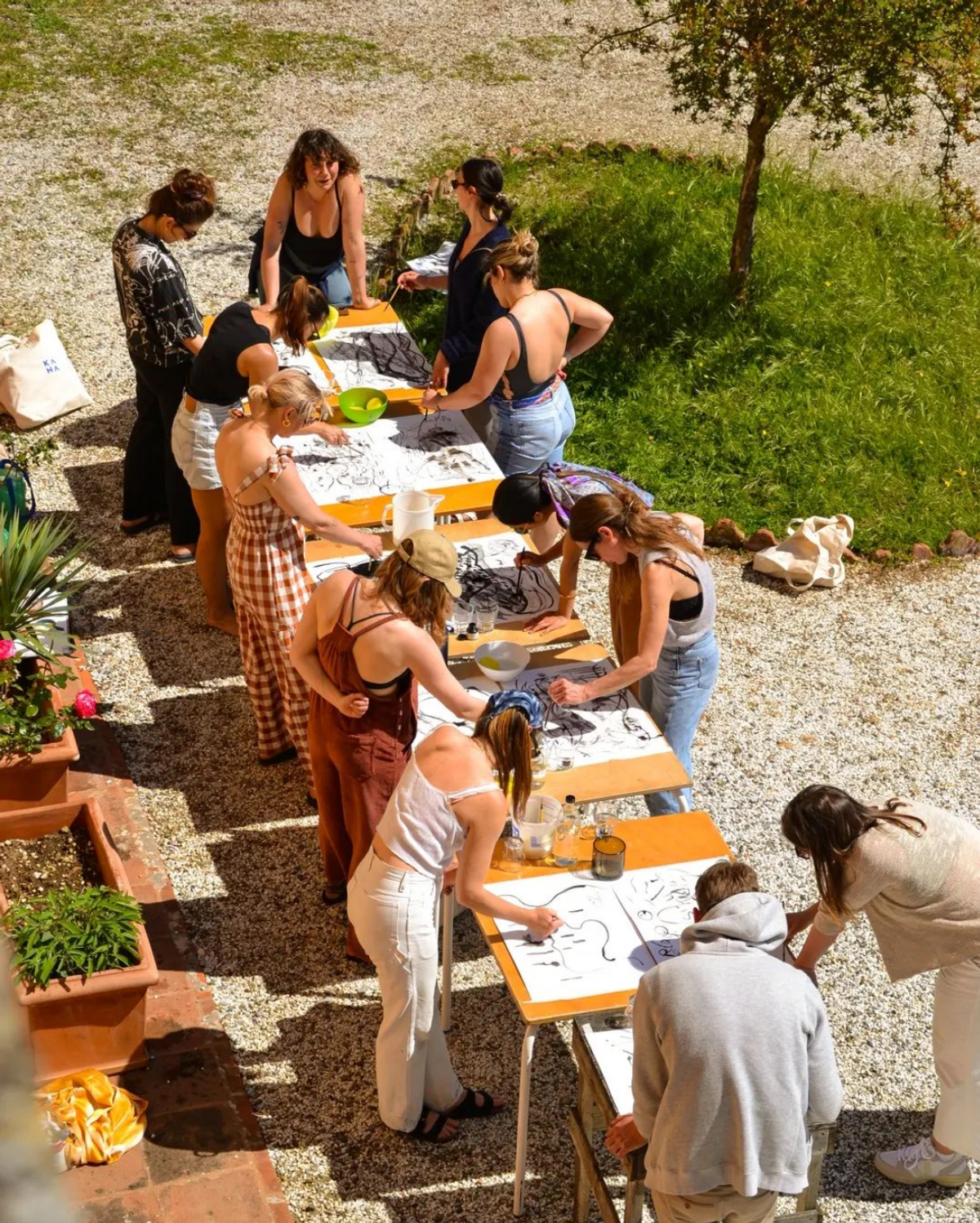 Villa Lena in Tuscany welcomes up to 40 residents (including musicians, writers, visual artists, dancers and filmmakers) a year for between two weeks and two months Courtesy of Villa Lena