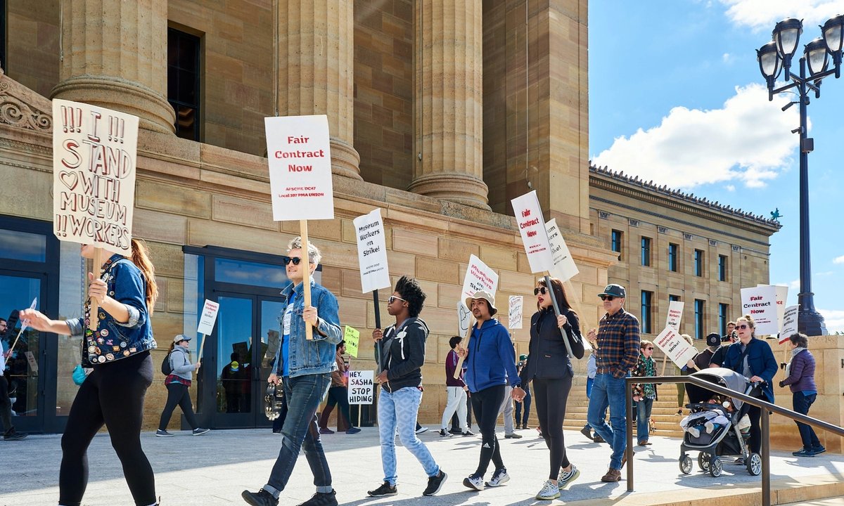 Philadelphia Museum of Artwork staff attain contract settlement, ending three-week strike Philadelphia Museum of Artwork staff attain contract settlement, ending three-week strike