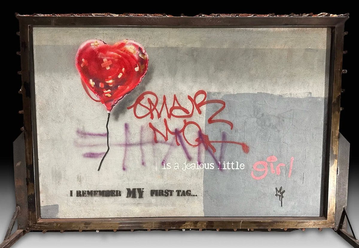 Banksy, Battle To Survive A Broken Heart, 2013 Courtesy of Guernsey's
