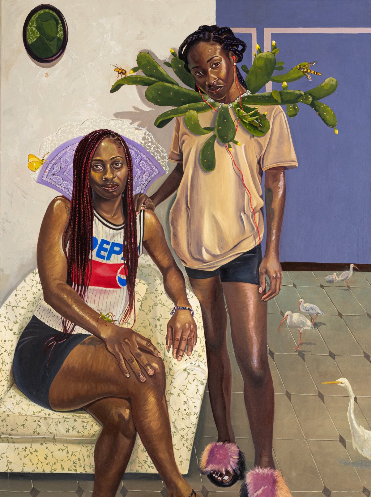 Alicia Brown, You Look Just Like Your Father, 2022 Courtesy of M Contemporary