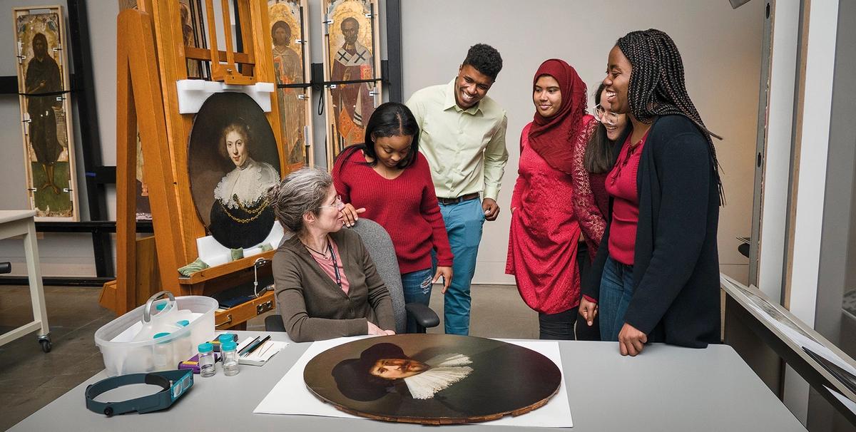 The new Center for Netherlandish Art at the Museum of Fine Arts hopes to involve international scholars in its study sessions © Museum of Fine Arts, Boston