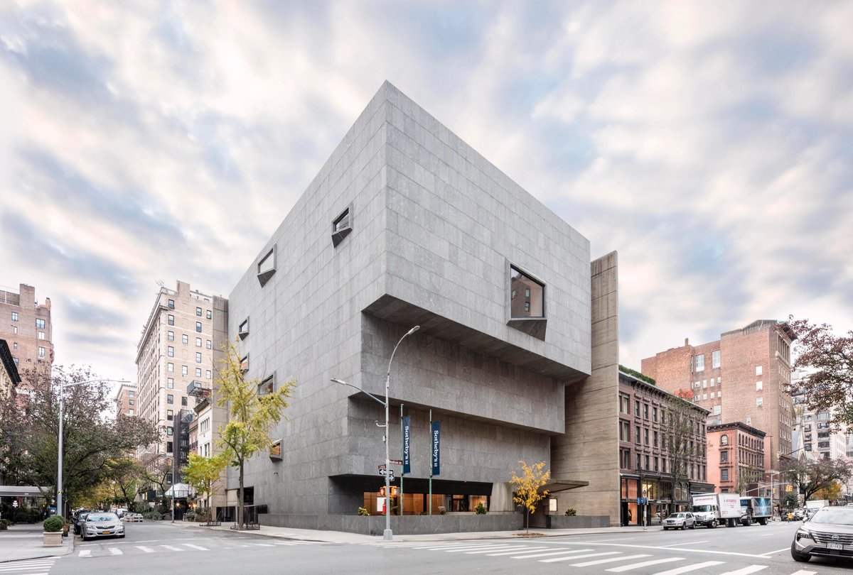 The Breuer after it was acquired by Sotheby's. Photo by Stefan Ruiz