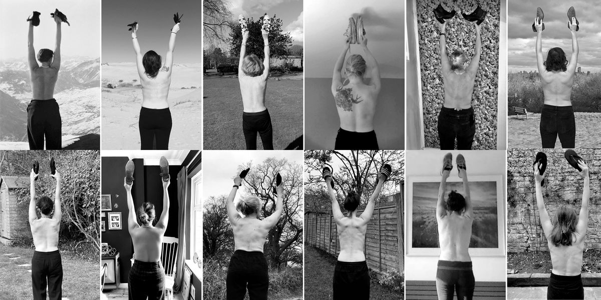 Charlotte Perriand (far left) standing triumphant in the 1920s, joined by the women of The Art Newspaper in the 2020s Perriand: © ADAGP, Paris and DACS, London 2021 / © AChP