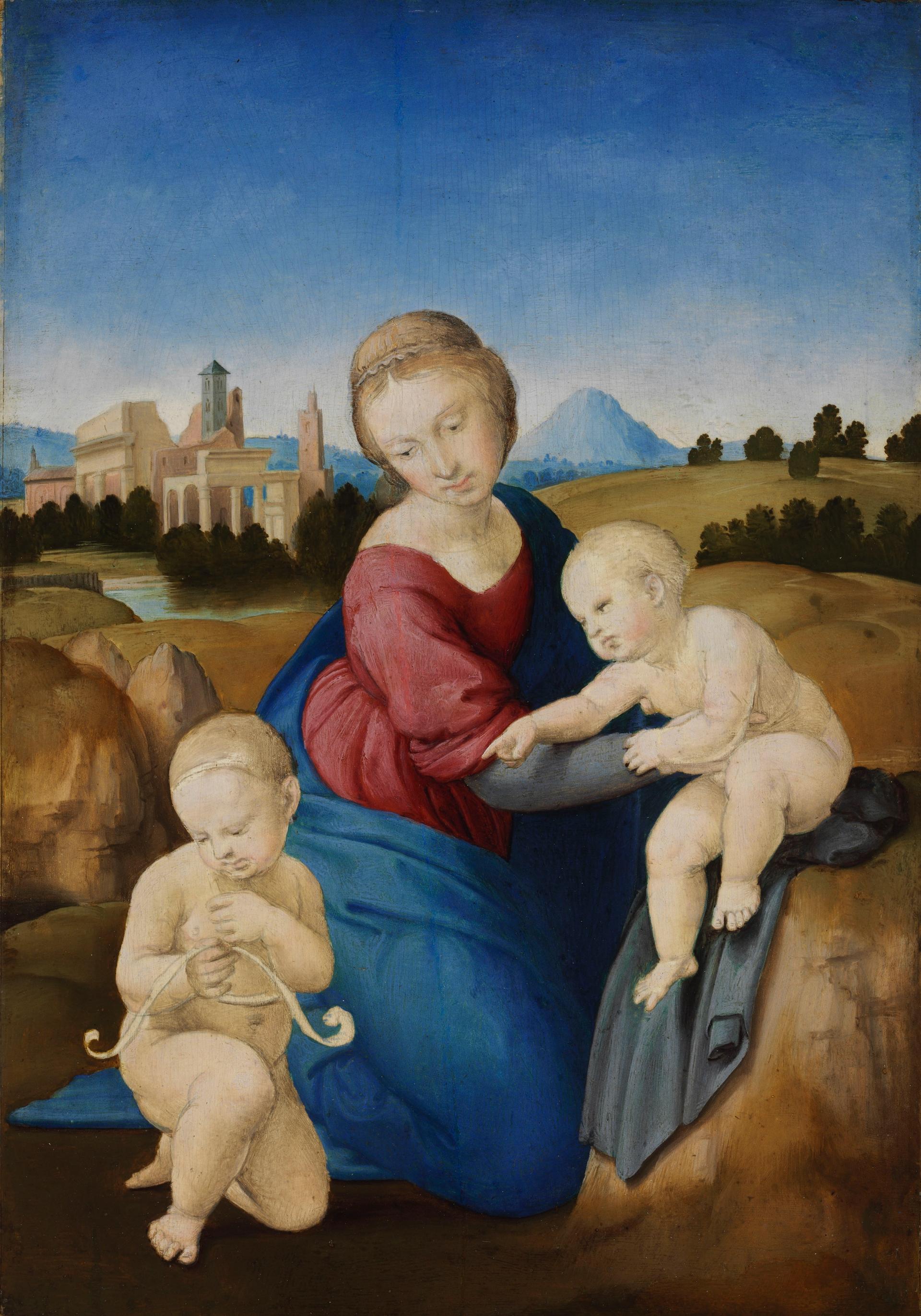 Fig 2. Raphael’s Esterhazy Madonna (1508) Museum of Fine Arts Budapest, 2017, Csanád Szesztay