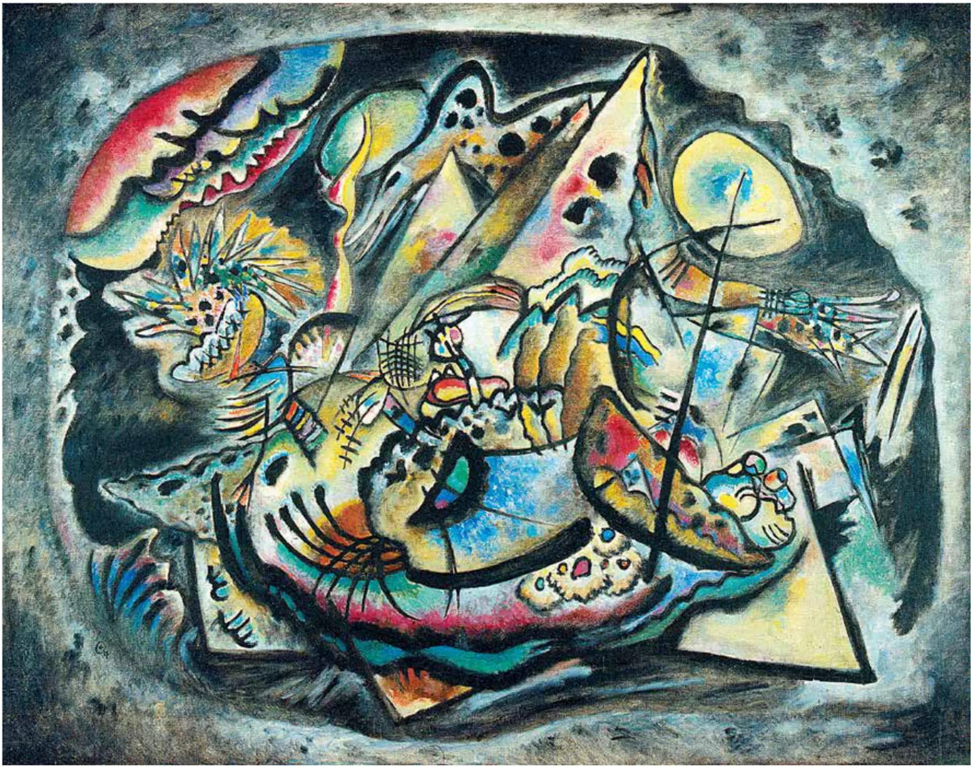 One of Wassily Kandinsky’s Improvisations from the Ekaterinburg Museum of Fine Arts is now in limbo




