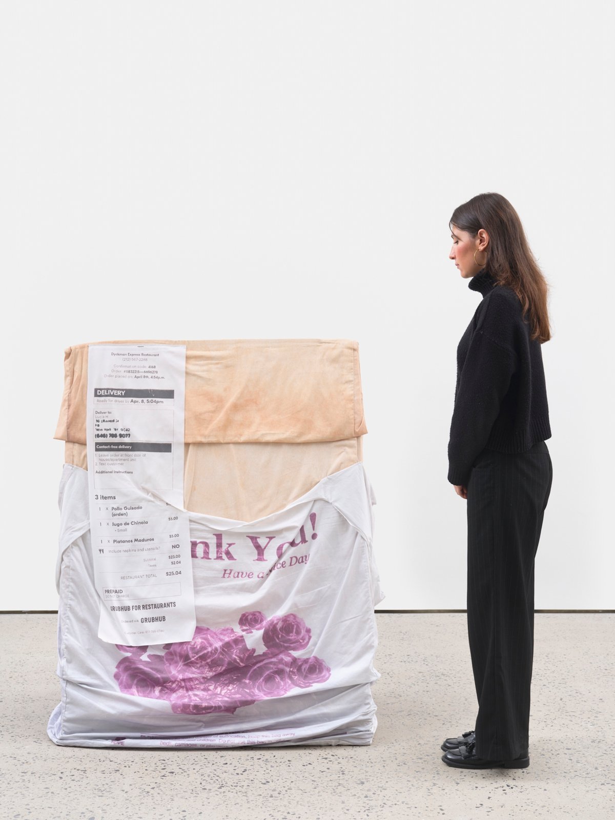 The artist Lucia Hierro creates large-scale works such as Dyckman Express (2023). Recently, she says she has had to find her own funding to produce a new commission Photo: Shark Senesac; courtesy of the Artist and Swivel Gallery