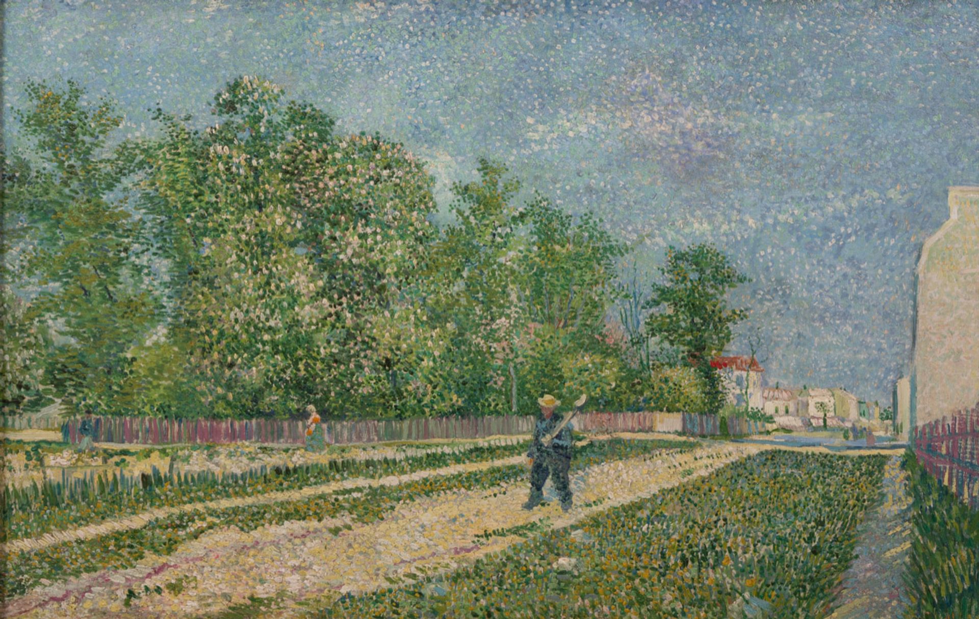 Van Gogh’s Road to the Outskirts of Paris (May-June 1887) Courtesy of the private collection of Larry Ellison