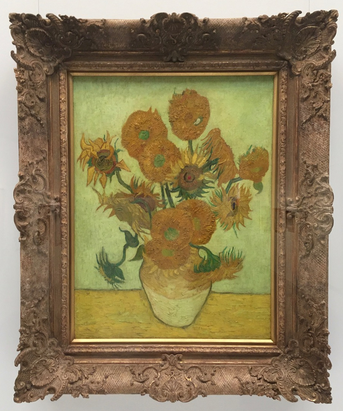 The Tokyo version of Sunflowers (November-December 1888)
Credit: Sompo Museum of Art, Tokyo; Photo: The Art Newspaper