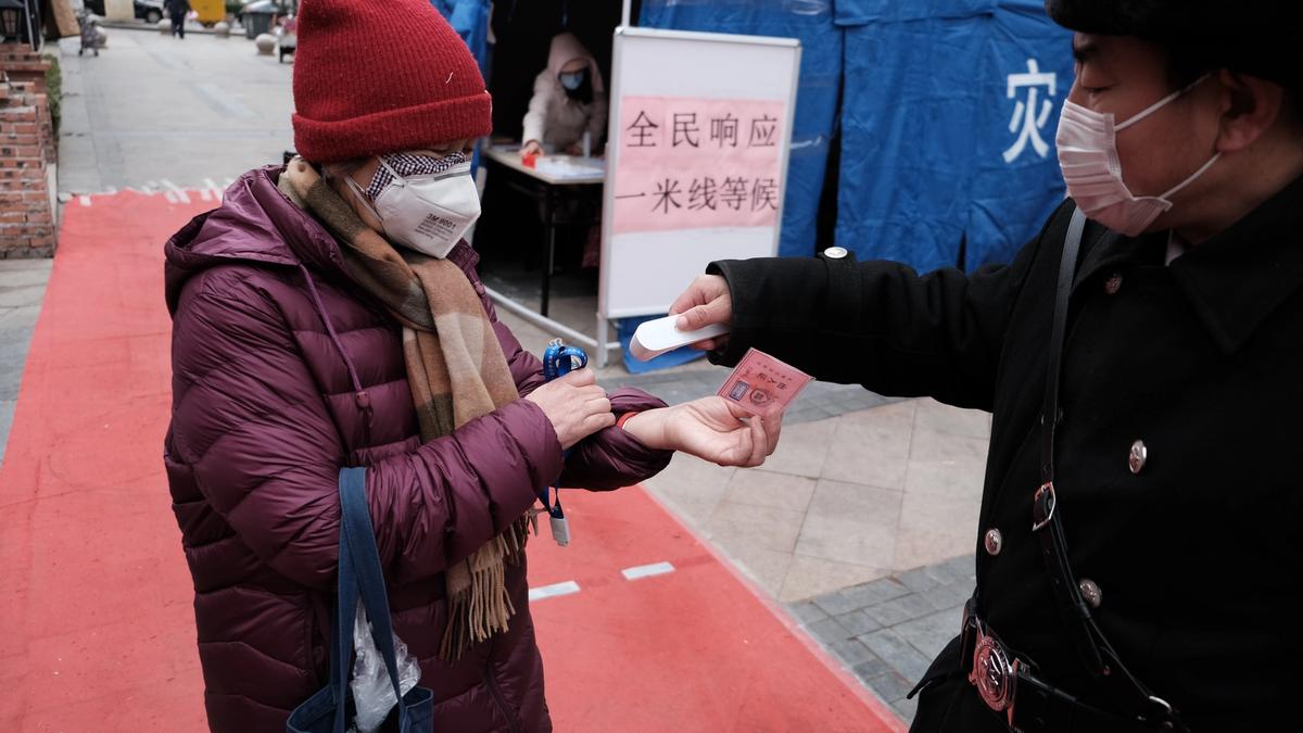 Temperature checking and visitor registration continue to be mandatory at Beijing's cultural institutions © Kian Zhang