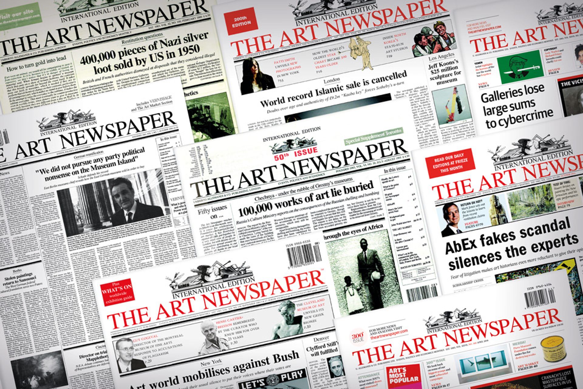 The Art Newspaper covers The Art Newspaper