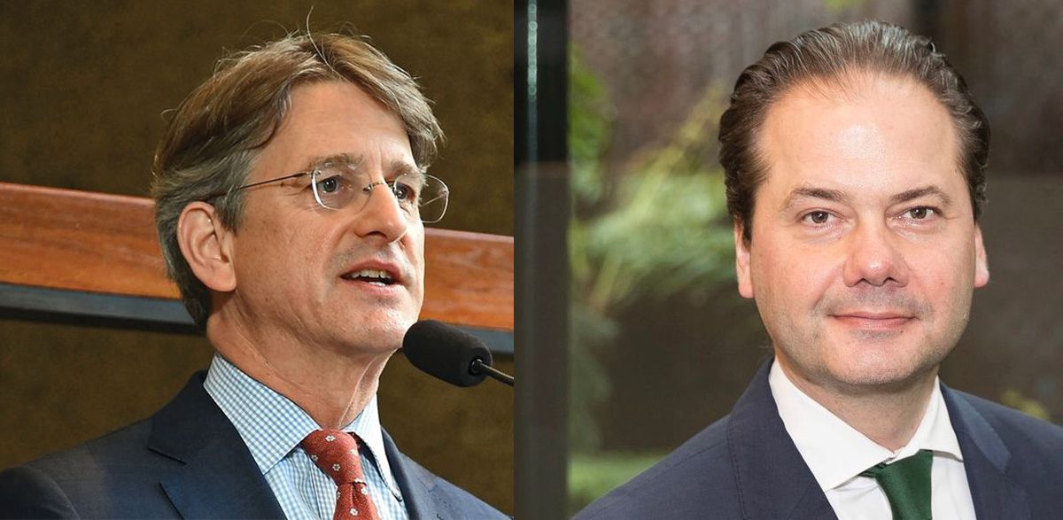 Role reversal: Thomas Campbell, left, and Max Hollein, right Campbell: Ben Gabbe/Getty Images; Hollein: Drew Altizer Photography
