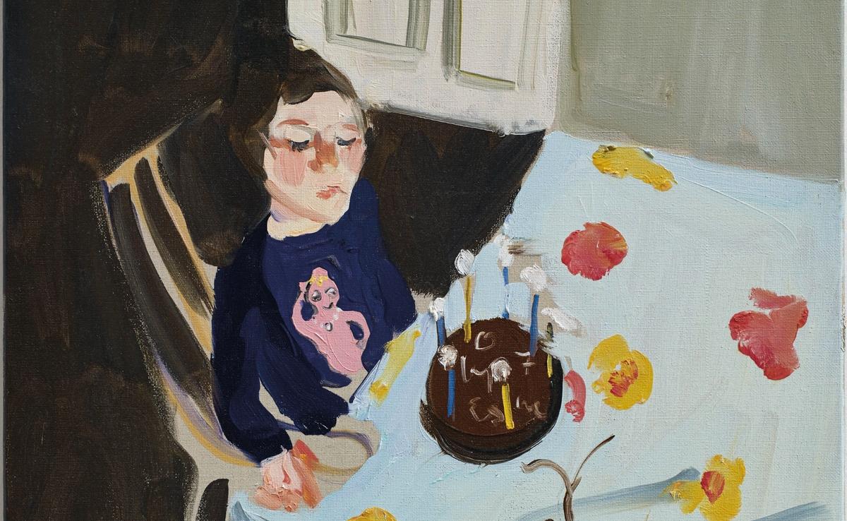 Chantal Joffe, Esme’s 7th Birthday (2011) Courtesy the artist and Victoria Miro, London/Venice