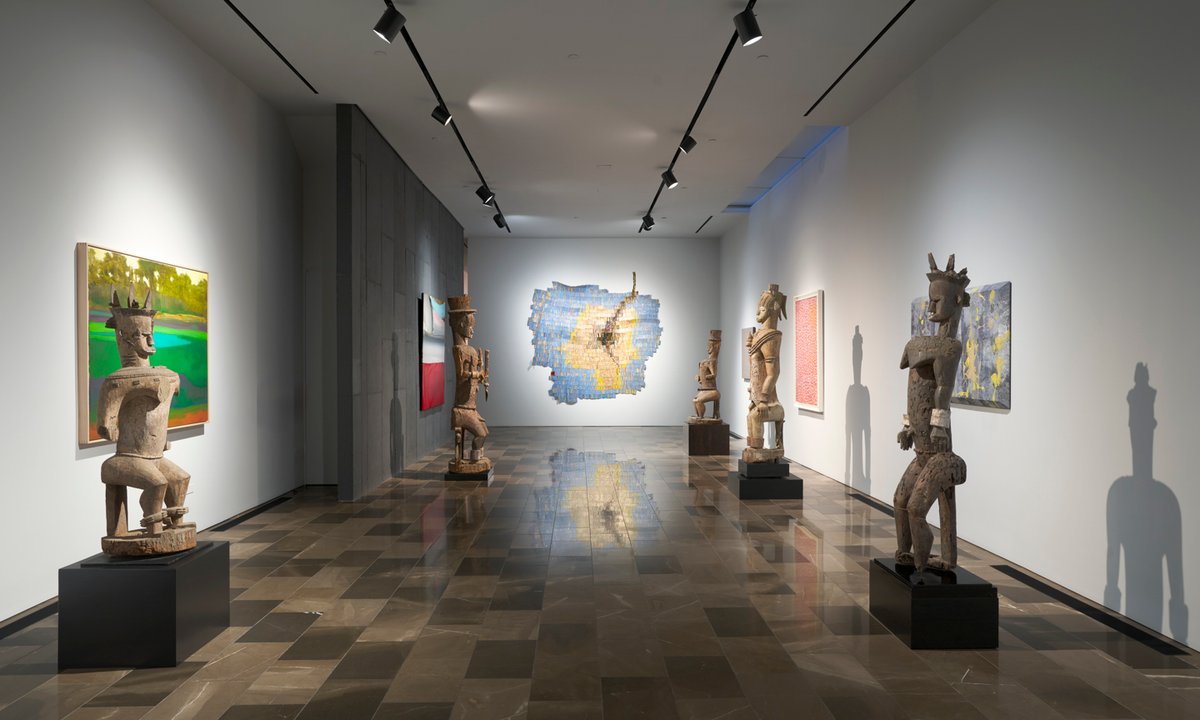 Adam Lindemann opens exhibition of 19th-century African sculpture and contemporary Black abstraction