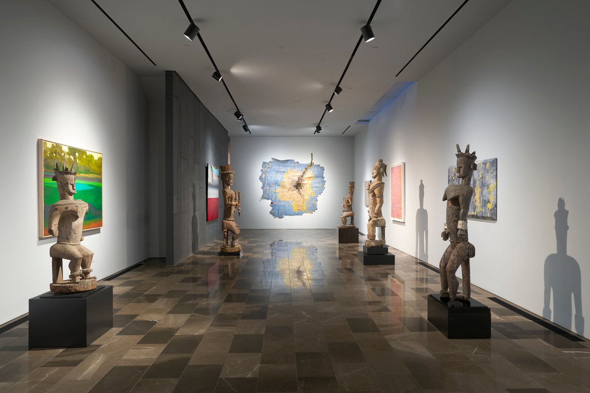 Installation view of Urhobo + Abstraction Courtesy Venus Over Manhattan