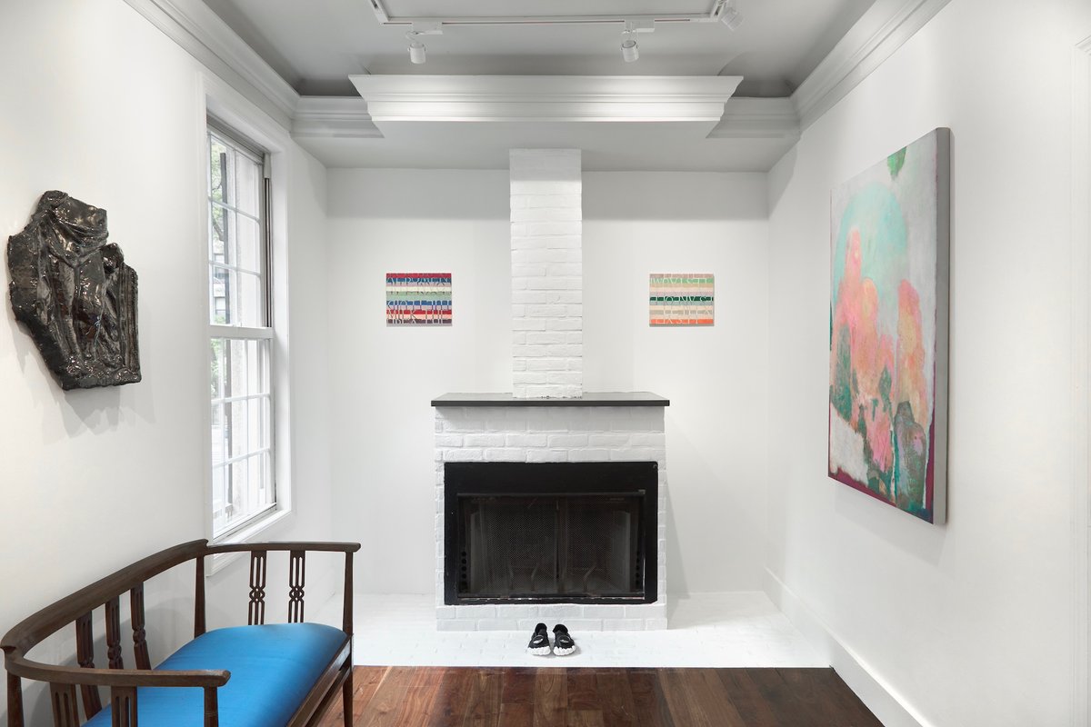 Installation view of As if a line at Slip House Courtesy Slip House. Photography by Software Studios